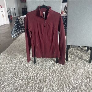 Lululemon Athletica Burgundy Utility Jacket